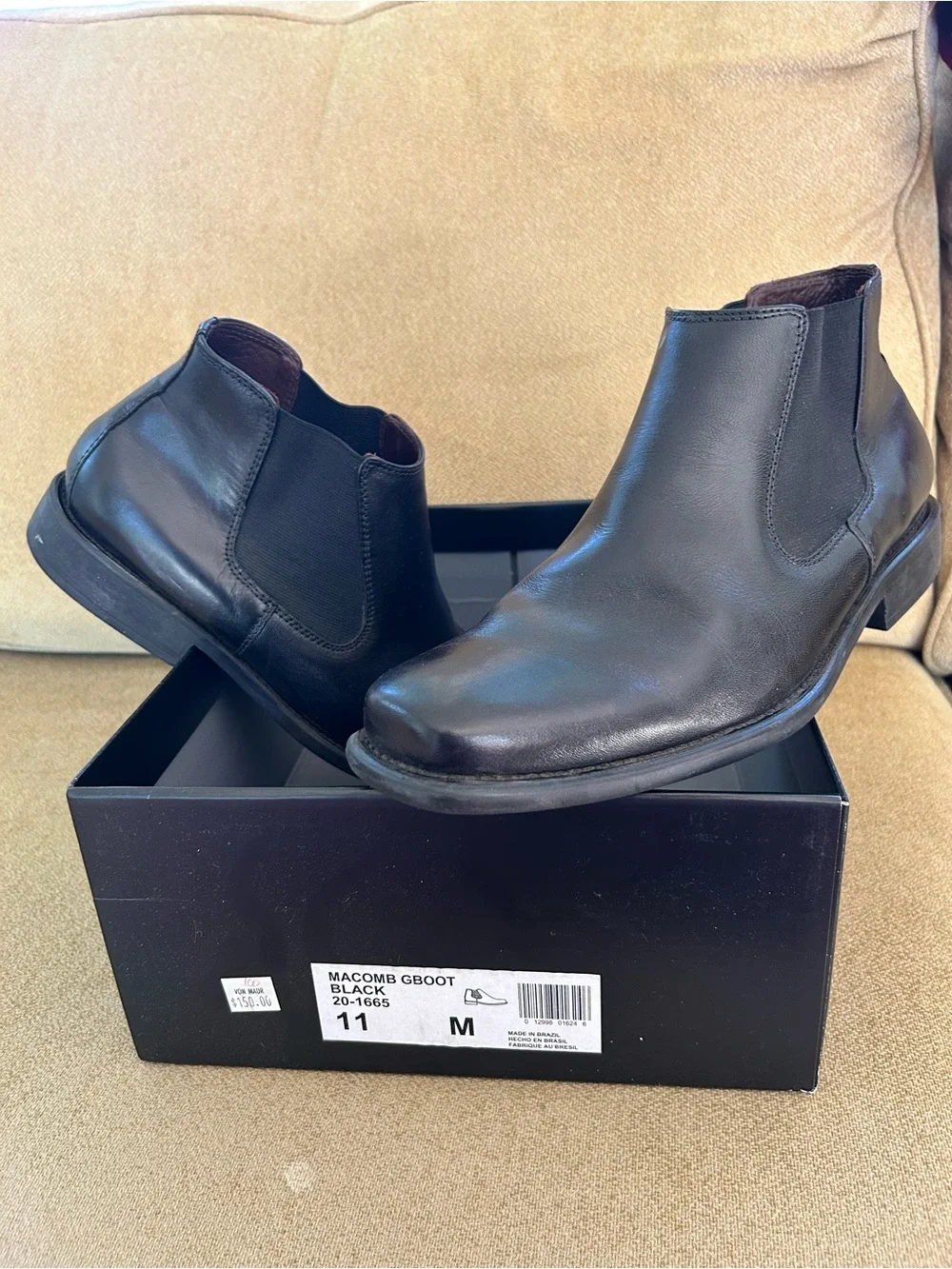 Men's Black Chelsea Boots - G Boot
